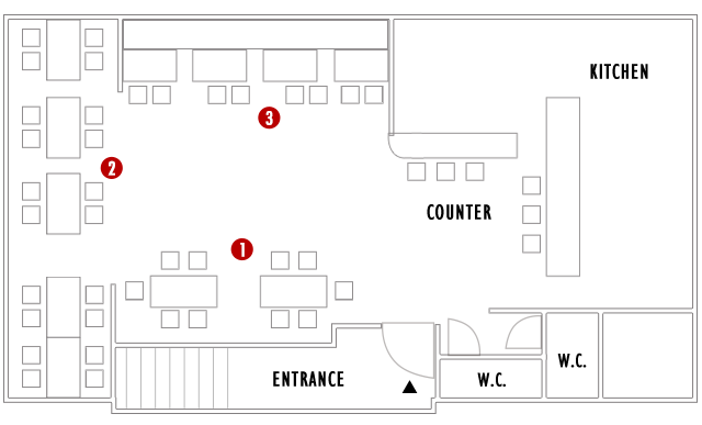 店内見取り図